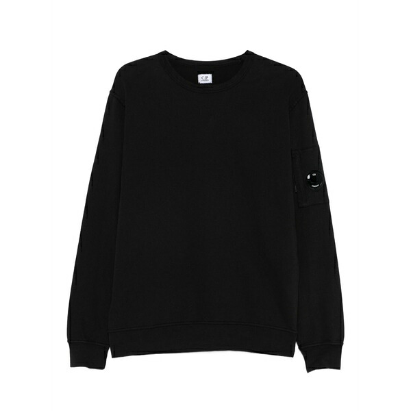 シーピーカンパニー メンズ Tシャツ トップス Logo-detail sweatshirt Brown｜asty 31,720円