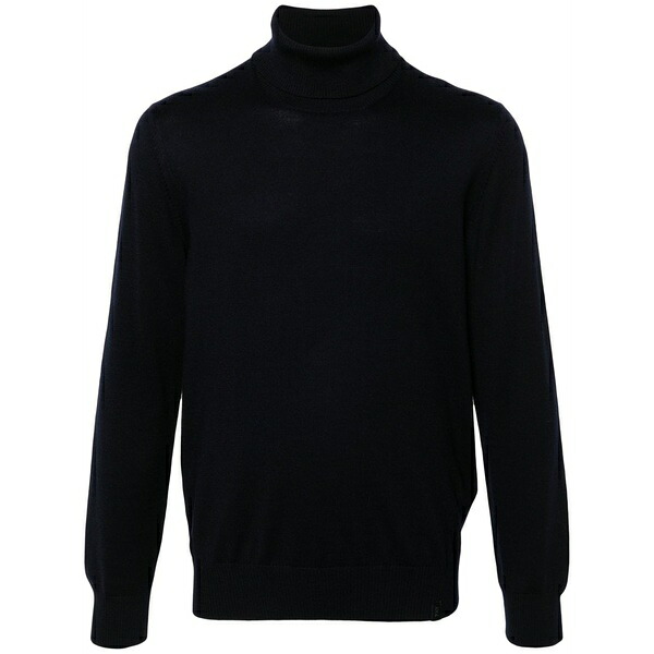 フェイ メンズ ニット&セーター アウター Wool turtleneck sweater Blue｜asty