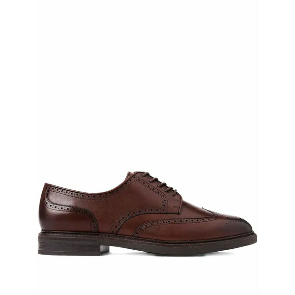 ラルフローレン メンズ 御召しものシューズ シューズ Brogue-detailing derby shoes Brown
