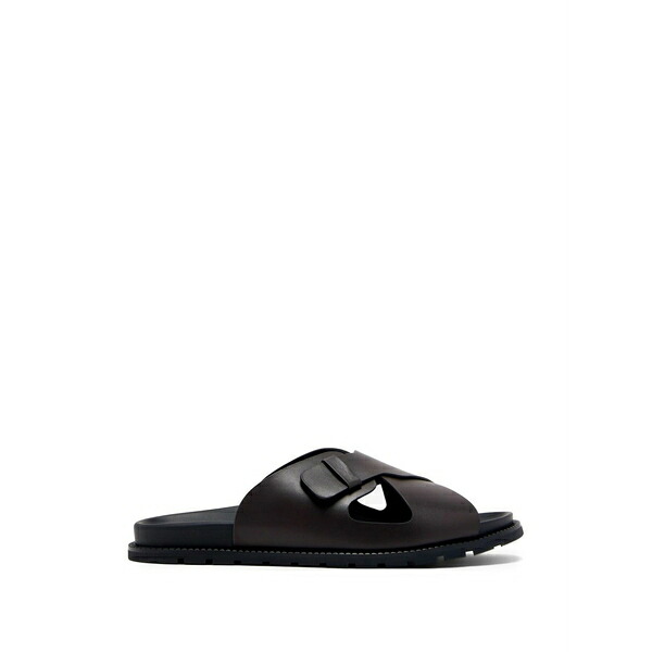 ニールバレット メンズ サンダル シューズ Crossover-strap sandals Brown