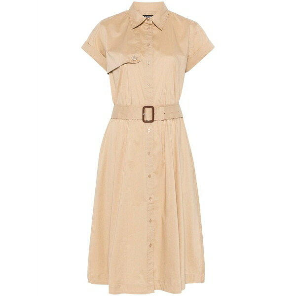 ラルフローレン レディース ワンピース トップス Indray midi dress Neutrals｜asty