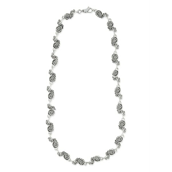 エマニュエレ ビコッキ メンズ 首飾り・チョー鉄道車両 付属物 Multi-roses necklace Silver