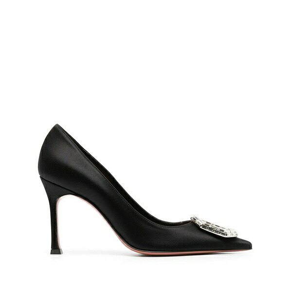 アミナモアディ レディース パンプス シューズ 90mm camelia crystal pumps Black｜asty