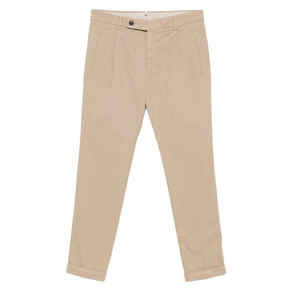 ベルウィッチ メンズ カジュアルパンツ ボトムス Pleated trousers Neutrals