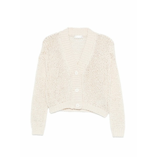 ロベルトコリーナ レディース ジレー アウター V-neck cardigan Neutrals