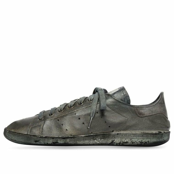 Balenciaga バレンシアガ メンズ スニーカー 【Balenciaga x adidas originals Stan Smith Sneakers 'Vintage Black' 721835WBDV51000】 サイズ US_9(27.0cm)｜asty