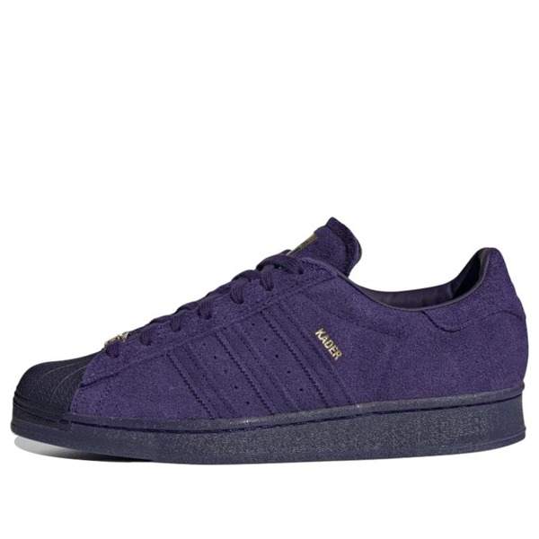 adidas アディダス メンズ スニーカー 【adidas Kader Sylla x Superstar ADV 'Dark Purple' HP8865】 サイズ US_M_13｜asty