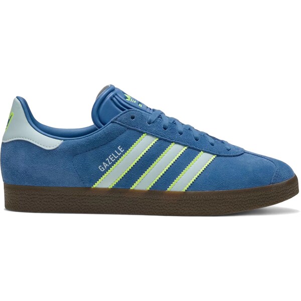 adidas アディダス メンズ スニーカー 【adidas Gazelle Charlotte FC Third Kit】 サイズ US_8.5(26.5cm) Focus Blue/Almost Blue/Hi-Res Yellow画像