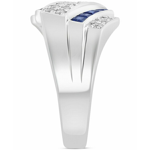 エフィー コレクション メンズ White Men's Sterling Silver (3 Ring