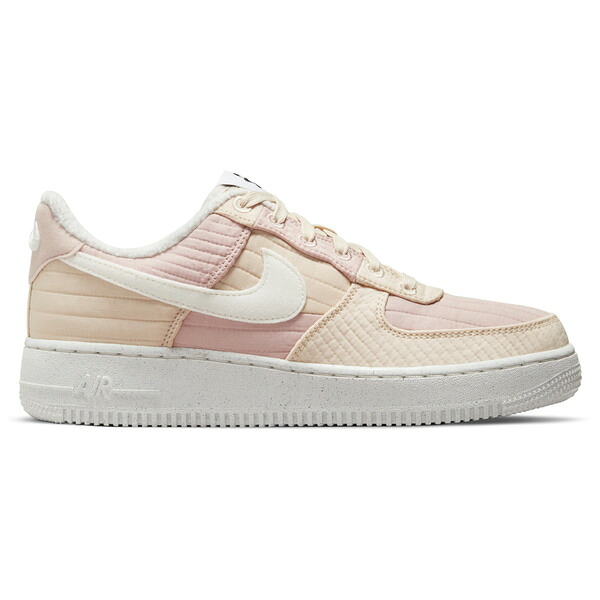 Nike ナイキ レディース スニーカー 【Nike Air Force 1 Low Toasty Pink Oxford (Women's)】 サイズ US_W_11 Pearl White/Sail White-Fossil Lime-Pink Oxford-Vine Brown-Black|asty