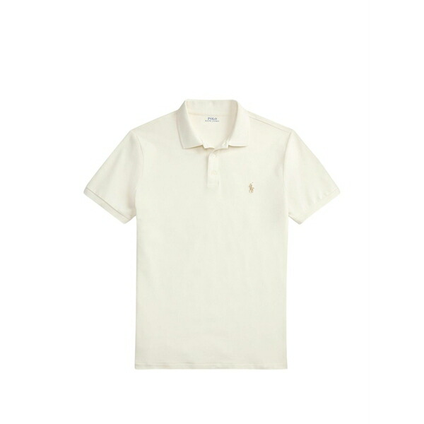 ラルフローレン メンズ スポーツシャツ トップス Logo embroidered polo shirt White