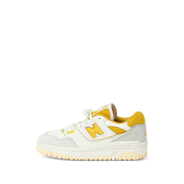 ニューバランス メンズ スニーカー シューズ 550 perforated sneakers White|asty