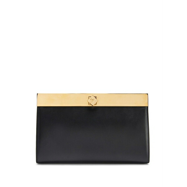 ジュゼッペザノッティ レディース クラッチペダル御徒面子 御徒面子 Tanaya cltuch bag Black