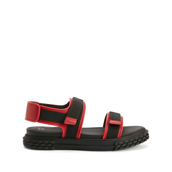 ジュゼッペザノッティ メンズ サンダル シューズ Blabber gummy touch-strap sandals Red｜asty 44,720円