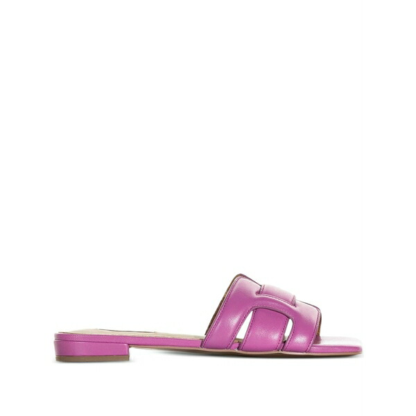 ビビロウ レディース サンダル シューズ Leather flat sandals Pink