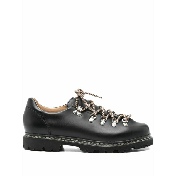 パラブーツ メンズ ブーツ シューズ Clusaz leather lace-up boots Black