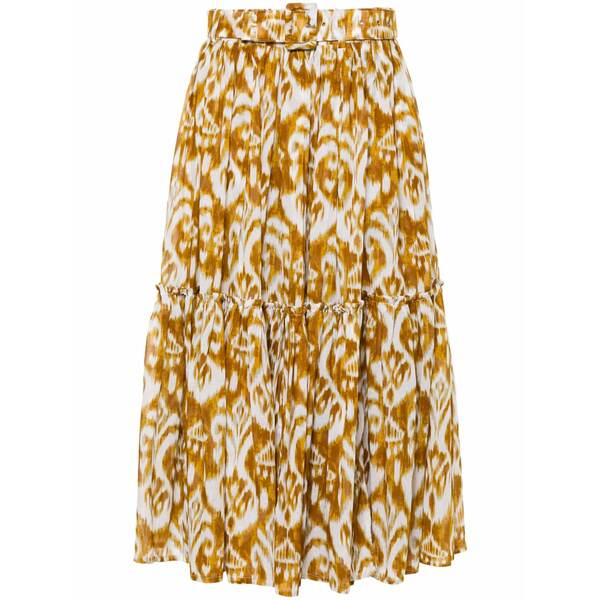 サマンサ・スン レディース スコート ボトムス Melanie abstract-print skirt Yellow