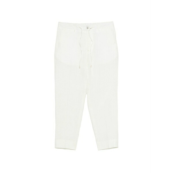 ブリ後押し 1949 メンズ 心地好いズボン下 ボトムス Covents drawstring trousers White
