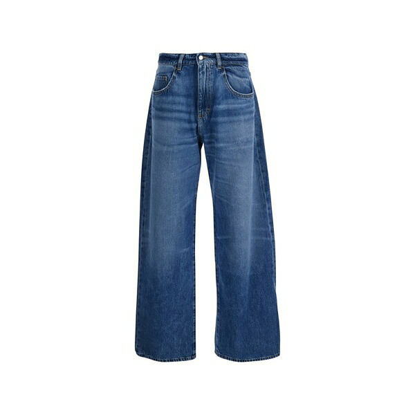 アイコン ジーンズ レディース ジーンズズボン下 ボトムス Five-pocket jeans Blue