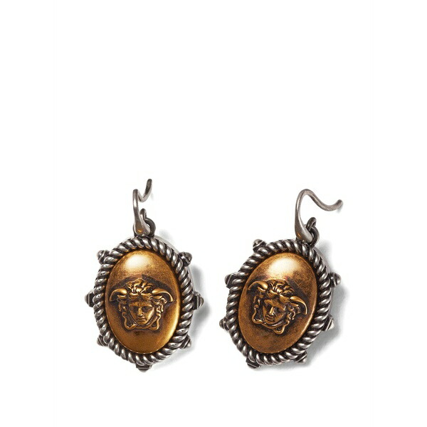 ヴェルサーチ メンズ ピアス・イヤリング 付属物 Tivoli earrings Silver