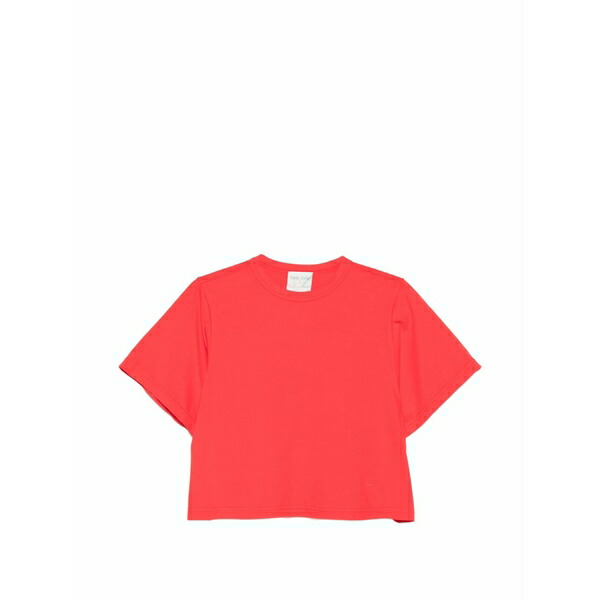 フォルテ フォルテ レディース プルオーバー トップス Red t-shirt Red
