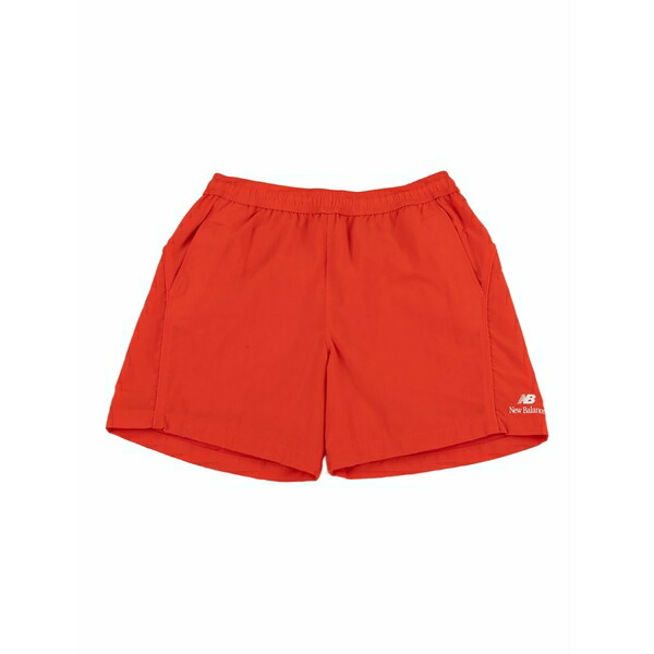 ニュー平衡にする メンズ 心地好いズボン下 ボトムス Woven running shorts Red