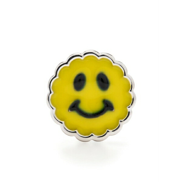 マリア ブラック レディース ピアス&イヤリング アクセサリー Pop happy coin Yellow|asty
