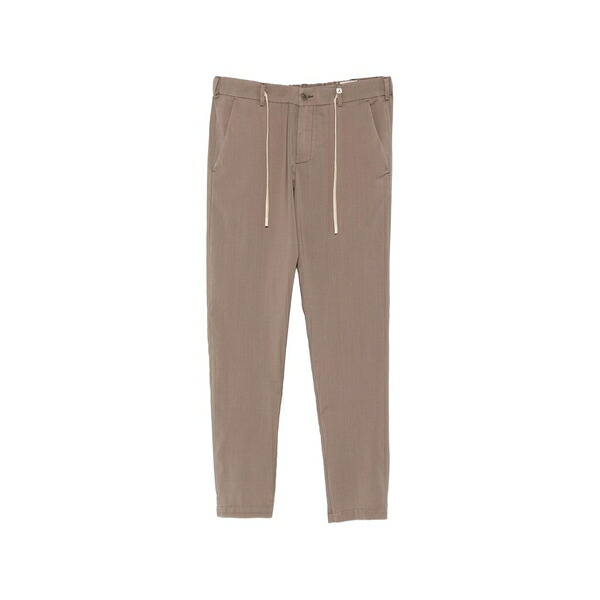 ミース メンズ 心地好いズボン下 ボトムス Drawstring trousers Brown