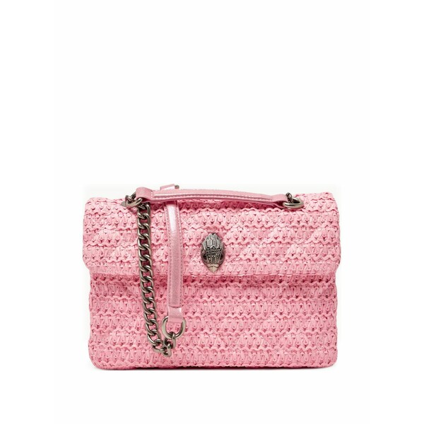 カートジェイガーロンドン レディース ショルダーバッグ バッグ Woven chain-strap shoulder bag Pink｜asty