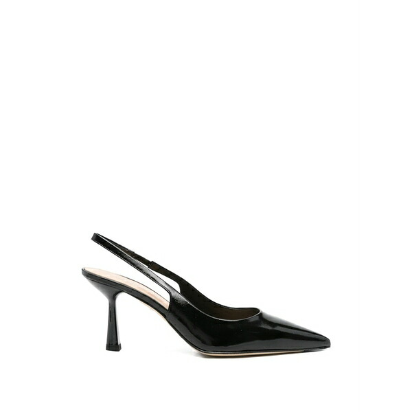 シャンタル レディース パンプス シューズ Patent slingback pumps Black|asty