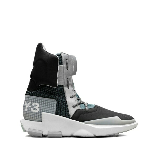 ワイスリー メンズ スニーカー シューズ Noci high "blue/white" sneakers Black|asty