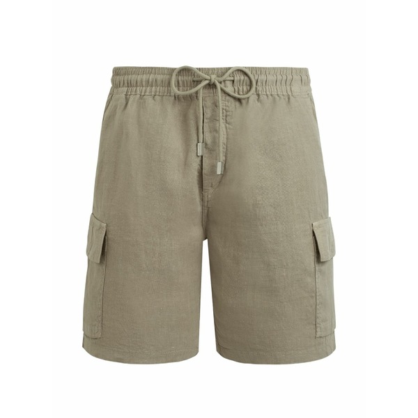 ヴィルブレクイン メンズ 心地好いズボン下 ボトムス Drawstring cargo shorts Neutrals