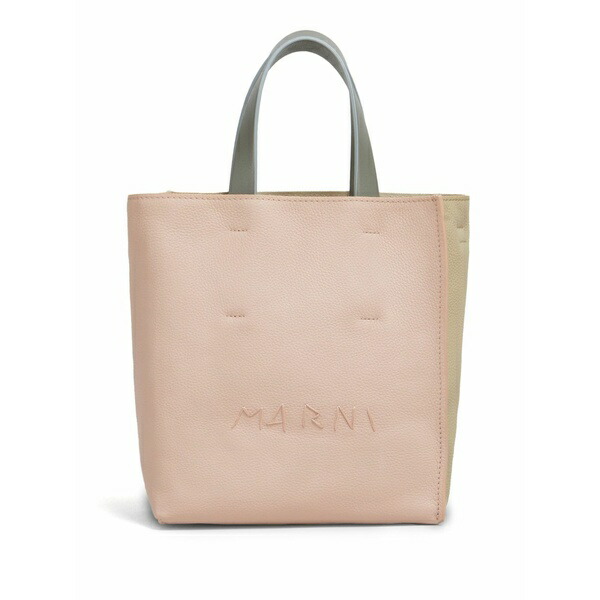 マルニ レディース トートバッグ バッグ Mini museo tote bag Pink
