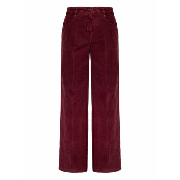 フォルテ フォルテ レディース カジュアルパンツ ボトムス 5???pocket trousers Red｜asty