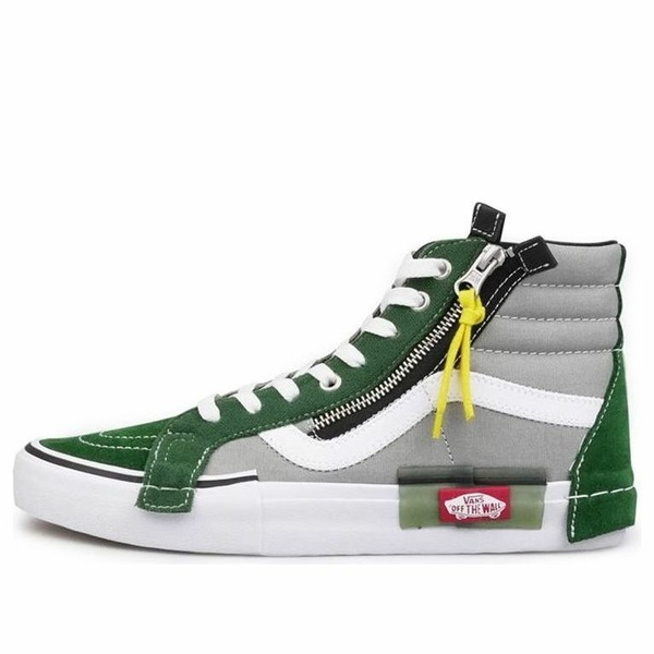 Vans バンズ メンズ スニーカー 【Vans FLORALS SK8-HI REISSUE CAP SHOES Green VN0A3WM1XHS】 サイズ US_5(23.0cm)｜asty