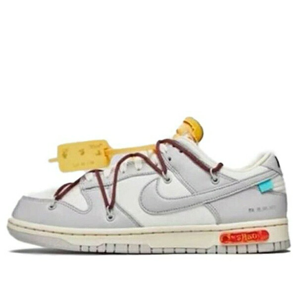 Nike ナイキ メンズ スニーカー 【Nike x Off-White Dunk Low 'Lot 46 of 50' DM1602-102】 サイズ US_10.5(28.5cm)｜asty 57,640円