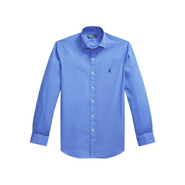 ラルフローレン メンズ シャツ トップス Embroidered-logo shirt Blue｜asty 33,670円