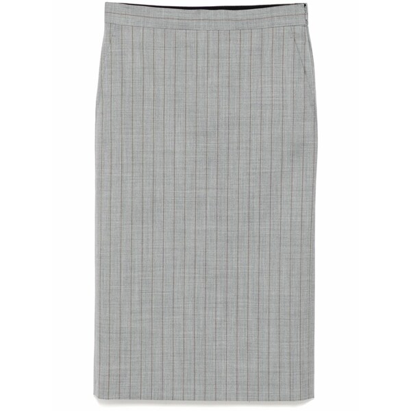 モスキーノ レディース スコート ボトムス Checked skirt Grey スカート-ボトムス