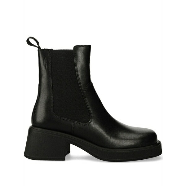 渡り者 レディース ブーツ シューズ 50粍 dorah ankle boots  Black