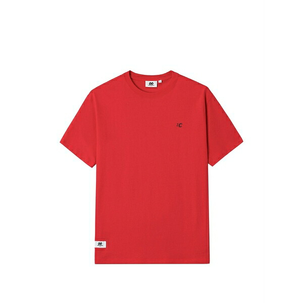 チョコレート メンズ Tシャツ トップス Logo-print t-shirt Red|asty