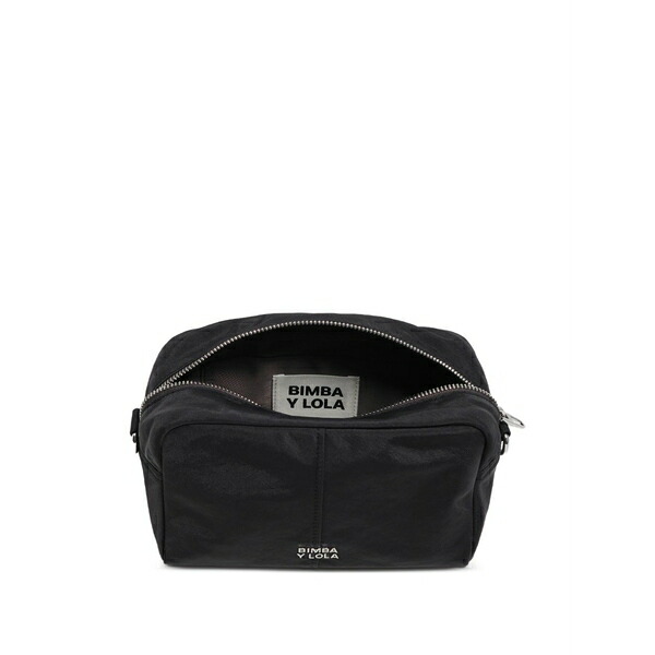 ビンバ イ ローラ レディース ショルダーバッグ バッグ Zip charm cross body bag Black｜asty