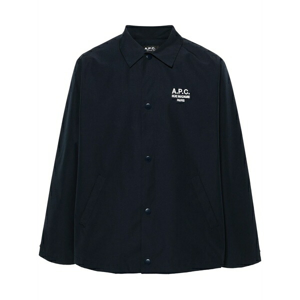アーペーセー メンズ 上衣＆上衣 アウター Regis shirt jacket Blue