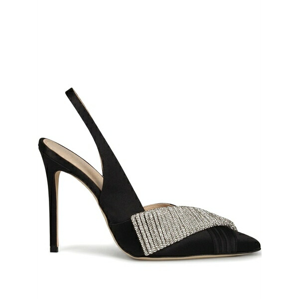 ヒボウラマ レディース パンプス シューズ 100mm crystal-embellished pumps Black｜asty