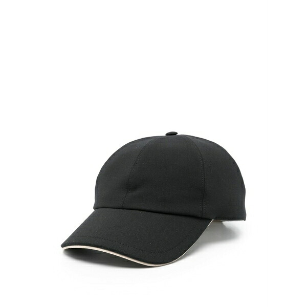 イレブンティ メンズ 鳥打ち帽 付属物 Panelled hat Black