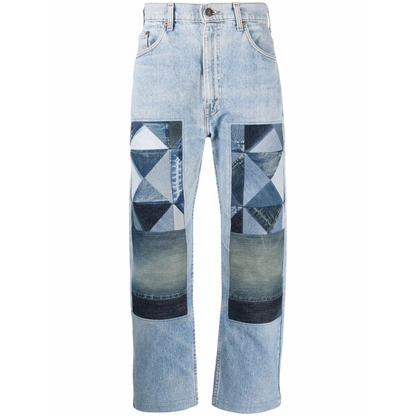 チルドレン オブ ザ ディスコーダンス メンズ デニムパンツ ボトムス Ny old patch jeans Blue