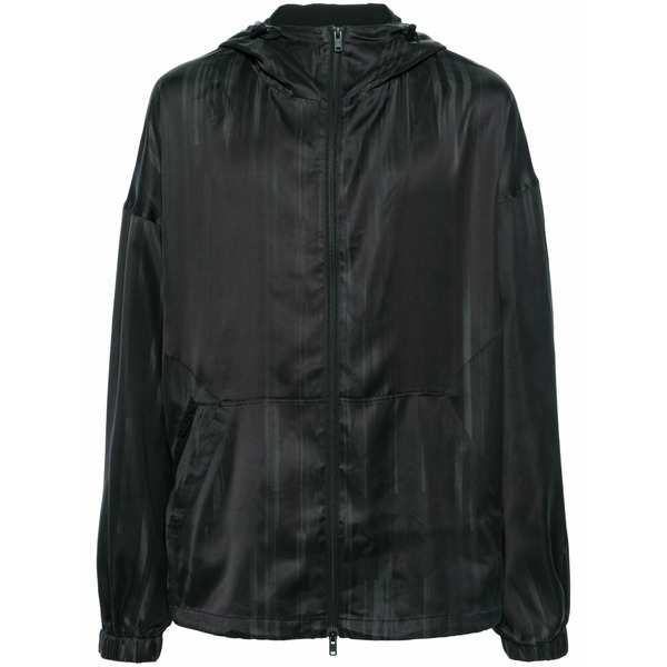 ワイスリー メンズ ジャケット＆ブルゾン アウター 3-stripes hooded jacket Black｜asty