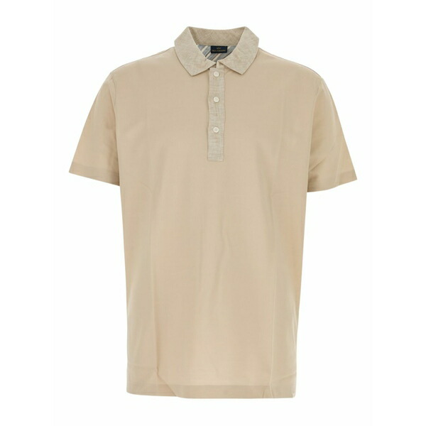 ポールアンドシャーク メンズ スポーツシャツ トップス Buttoned polo shirt  Neutrals