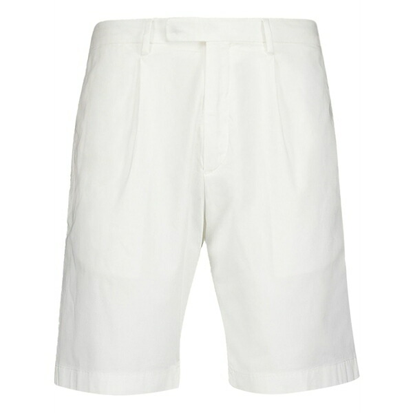 ボリオリ メンズ 心地好いズボン下 ボトムス Cotton relaxed shorts White