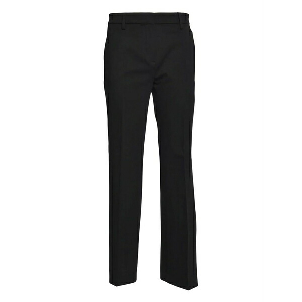トゥルー ロイヤル レディース 心地好いズボン下 ボトムス Belt-loops trousers Black