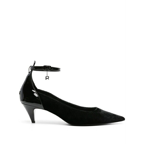 ロシャス レディース パンプス シューズ Panelled suede pumps Black